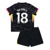 Camiseta Chelsea Christopher Nkunku #18 Tercera Equipación para niños 2024-25 manga corta (+ pantalones cortos)